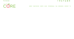 Desktop Screenshot of gettingatthecore.com